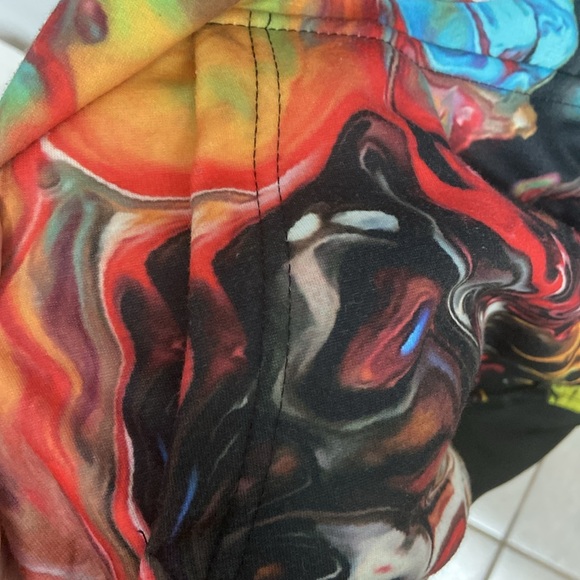 FreshHoods Colorful Abstract Hoodie - Picture 4 of 8
